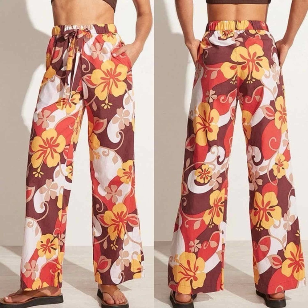 Faithfull The Brand Celvia Pant Ulani Floral Print